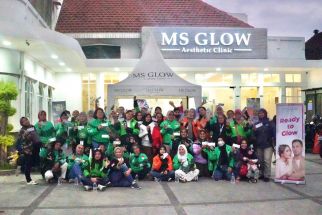 Syukuran HUT ke-6, MS Glow Beri Tratment Gratis Pengemudi Ojol di Malang - JPNN.com Jatim
