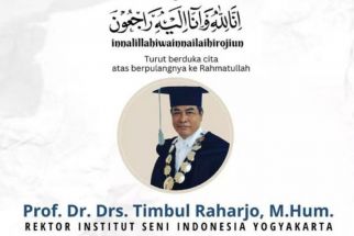 Timbul Raharjo Meninggal Dunia, ISI Yogyakarta Kehilangan Seniman Inspiratif - JPNN.com Jogja