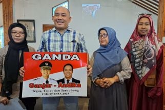 Relawan Ganda Deklarasi Dukung Ganjar-Andika pasangan Capres-Cawapres 2024 - JPNN.com Jabar