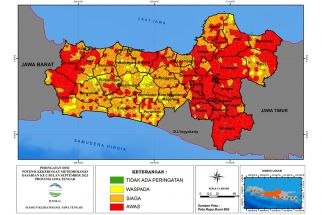 Prakiraan Cuaca di Jawa Tengah hingga 20 September 2023, BMKG: Awas! - JPNN.com Jateng