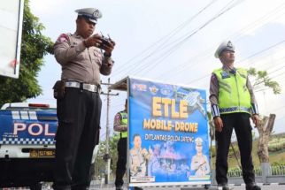 Tilang Elektronik Pakai Drone Diuji Coba di Magelang, Seperti Apa? - JPNN.com Jateng