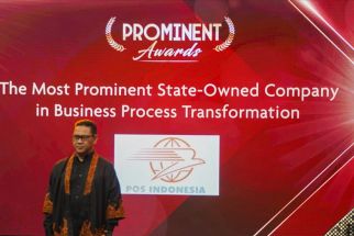 Unggul Dalam Transformasi Bisnis, Pos Indonesia Terima Penghargaan Prominent Award 2023 - JPNN.com Jabar