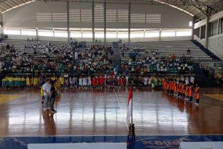 Kali Pertama, Popda Kota Solo Pertandingkan Basket Kategori Sekolah Dasar - JPNN.com Jateng