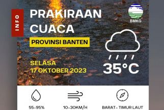 Prakiraan Cuaca Hari Ini, BMKG: Satu Daerah di Banten Diimbau Waspada - JPNN.com Banten