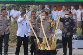 Polda Lampung Musnahkan Ratusan Kilogram Narkotika - JPNN.com Lampung