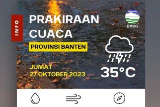 Silakan Cek Prakiraan cuaca di 8 Kabupaten atau Kota di Banten - JPNN.com Banten