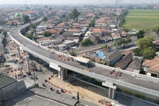 Hampir Jadi, Flyover Krian dan Tarik Masuk Tahap Finishing - JPNN.com Jatim