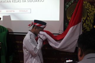 Napiter Asal Merauke di Lapas Sidoarjo Nyatakan Ikrar Setia Kepada NKRI - JPNN.com Jatim