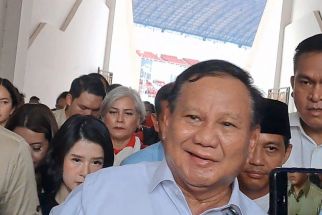 Prabowo Berjoget di HUT PSI, Klaim Gagasannya Paling Hebat Ketimbang Capres Lain - JPNN.com Jateng