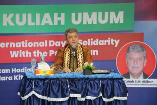 Cerita Dubes Palestina saat Mengisi Kuliah Umum di Kampus Darmajaya, Menyedihkan  - JPNN.com Lampung