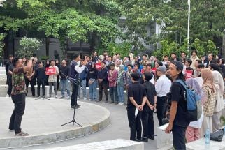 Mahasiswa Surabaya Serukan Pemilu Damai, Tetap Kritik Secara Beretika - JPNN.com Jatim
