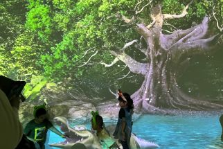 Libur Akhir Tahun, Margocity Hadirkan Hutan Hujan Virtual di Dalam Mall - JPNN.com Jabar
