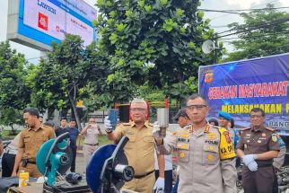 Sepanjang Tahun 2023, Polisi Sita 11.049 Knalpot Bising di Kota Bandung - JPNN.com Jabar