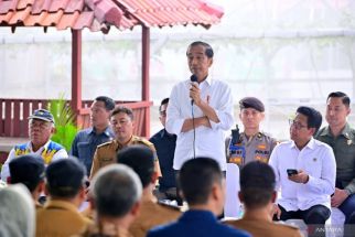 Temui Kepala Desa se-Kabupaten Serang, Jokowi Didampingi Kakaknya Cak Imin - JPNN.com Banten