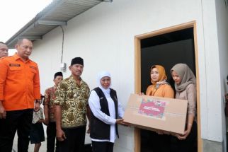Resmikan 68 Hunian Sementara di Blitar, Gubernur Khofifah Lega - JPNN.com Jatim