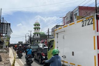 Imbas Perbaikan Jembatan, Simpang Mampang Depok Diberlakukan Buka Tutup - JPNN.com Jabar