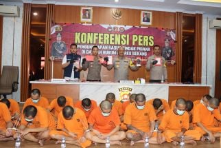 Selama Januari 2024, Polres Serang Tangkap 18 Pengedar Narkoba - JPNN.com Banten