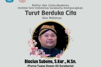 Seniman Solo Blacius Subono Telah Berpulang, ISI Surakarta Sangat Berduka  - JPNN.com Jateng