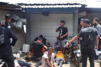 Polres Mojokerto Gerebek 2 Kampung Narkoba, 21 Orang Diamankan    - JPNN.com Jatim