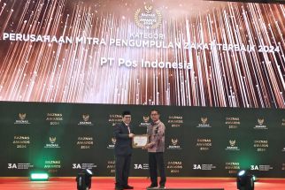 Pos Indonesia Raih Penghargaan Baznas Award 2024 - JPNN.com Jabar