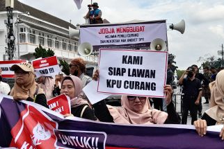 Ada Aksi Tolak Hasil Pemilu di Jogja, Menuntut Hak Angket di DPR - JPNN.com Jogja