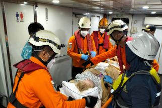 Terkena Serangan Strok, Penumpang Kapal Pesiar Asal Amerika Dievakuasi Tim SAR Semarang - JPNN.com Jateng