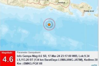 Lumajang Diguncang Gempa Bumi M 4,6, Terasa Hingga Banyuwangi - JPNN.com Jatim
