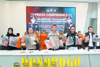 Polres Ponorogo Ringkus Komplotan Pencuri dari Berbagai Daerah di Jatim - JPNN.com Jatim