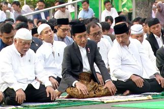 Presiden Jokowi Salat Iduladha di Simpang Lima Semarang, Ketua KPU jadi Khatib - JPNN.com Jateng