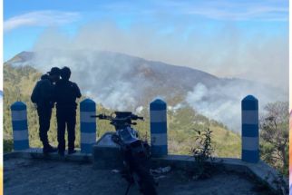 BPBD Jatim Catat Lahan Terbakar di Savana Widodaren Bromo Seluas 8 Hektare - JPNN.com Jatim