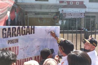 Dhani Wirianata Deklarasi Bacawalkot Bandung, 20 PAC Gerindra Nyatakan Kesetiaannya ke Sonny Salimi - JPNN.com Jabar