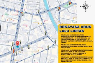 Hari Juang Polri, Warga Surabaya Hindari Jalan Ini Agar Tak Terjebak Macet - JPNN.com Jatim