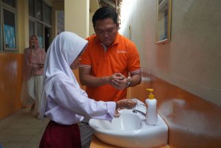 Guardiancares Jadi Sarana Pembiasaan PHBS Bagi para Siswa di Lingkungan Sekolah - JPNN.com Jabar