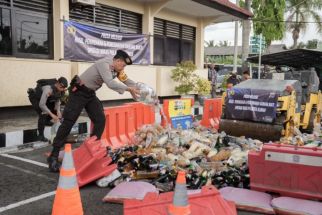 Dalam 4 Bulan, Polresta Sleman Merazia 110 Liter Miras Oplosan - JPNN.com Jogja