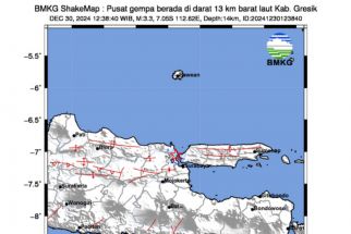 Gempa Bumi 3,3 Magnitudo Mengguncang Gresik, Sejumlah Warga Sempat Panik - JPNN.com Jatim