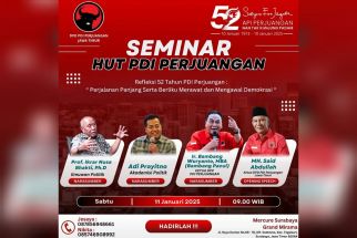 Besok, PDIP Jatim Gelar Seminar Refleksi Perjalanan Demokrasi - JPNN.com Jatim