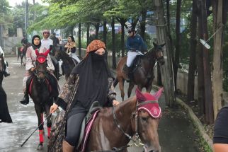 Puluhan Kuda Meriahkan Pawai Tarhib Ramadan di Depok - JPNN.com Jabar