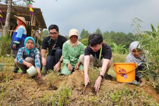 MBI & YBLL Sulap Lahan Pertanian di Mojokerto Jadi Sarana Budidaya Bambu - JPNN.com Jatim