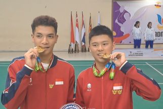 Dua Ganda Putra Indonesia Tampil Perkasa di ASBC 2024, Aquino/Alexius Raih Medali Emas - JPNN.com Jateng