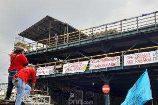 Buruh Jogja Tunjukkan Dukungan kepada Warga Abu Bakar Ali - JPNN.com Jogja