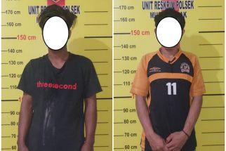 2 Pria Ini Sudah Ditangkap, Rekannya Masih Dikejar Polisi, Kasusnya Memalukan - JPNN.com Kaltim