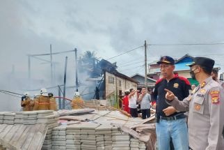 Si Jago Merah Mengamuk di Bontang Utara, 6 Rumah Warga Terbakar - JPNN.com Kaltim