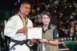 Bikin Bangga, Bripda Elman Siahaan Sabet Medali di Kejurnas Judo Kasad Cup 2023 - JPNN.com Kaltim