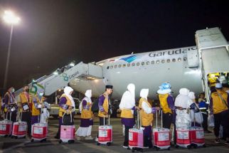 JCH Kloter I Balikpapan Terbang ke Tanah Suci dengan Airbus A330-900 NEO Milik Garuda - JPNN.com Kaltim