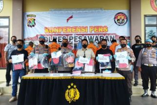 Selama April - Mei 2022, Polres Pesawran Ringkus 10 Tersangka - JPNN.com Lampung