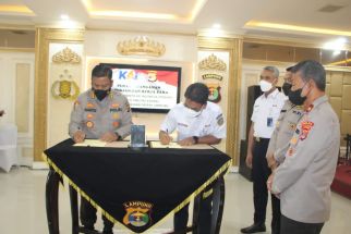 Ada Kesepakatan Antara Polda Lampung dan PT KAI Tanjung Karang - JPNN.com Lampung