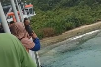 KMP Batumandi Kandas di Pulau Panjurit Lampung  - JPNN.com Lampung