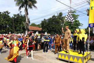 17 Peserta Drum Band Memperebutkan Piala Bupati Lampung Tengah  - JPNN.com Lampung