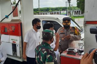 Kapolres Lampung Utara Monitoring ke Sejumlah SPBU, Minta kepada Pengawas Pembelian Sesuai SOP - JPNN.com Lampung