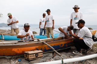Sukarelawan Ganjar Pranowo Mendatangi Nelayan di Lampung Selatan - JPNN.com Lampung